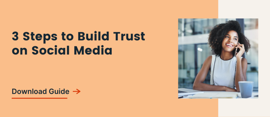 Download Guide: 3 Steps to Build Trust on Social Media