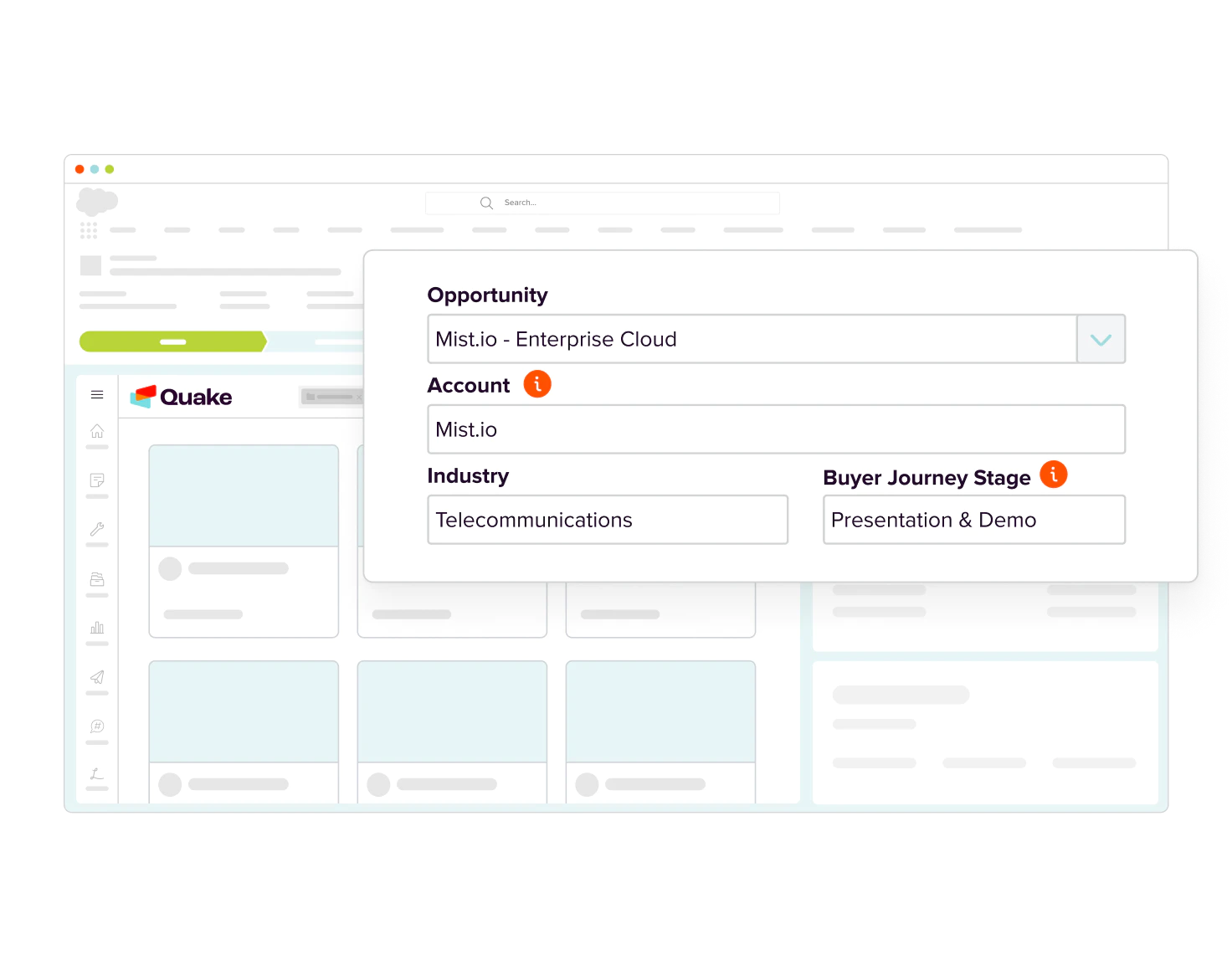 Subscription Management Demo, Sales Cloud