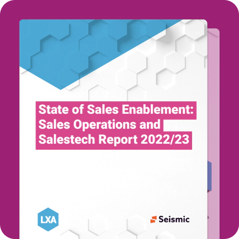 State of Sales Enablement report cover