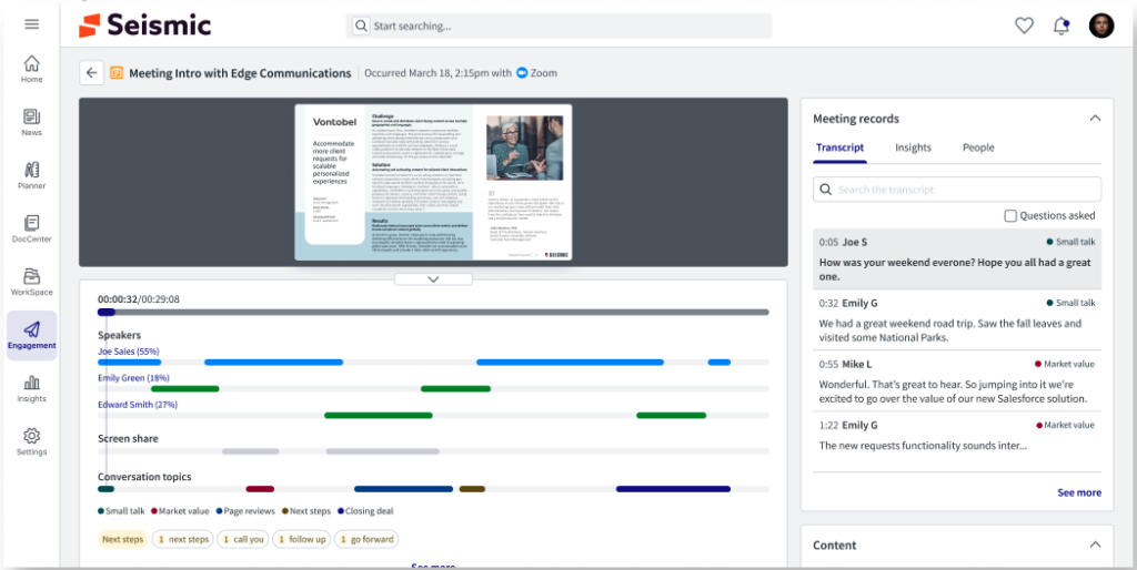 A screenshot of a Webex by Cisco meeting collateral.