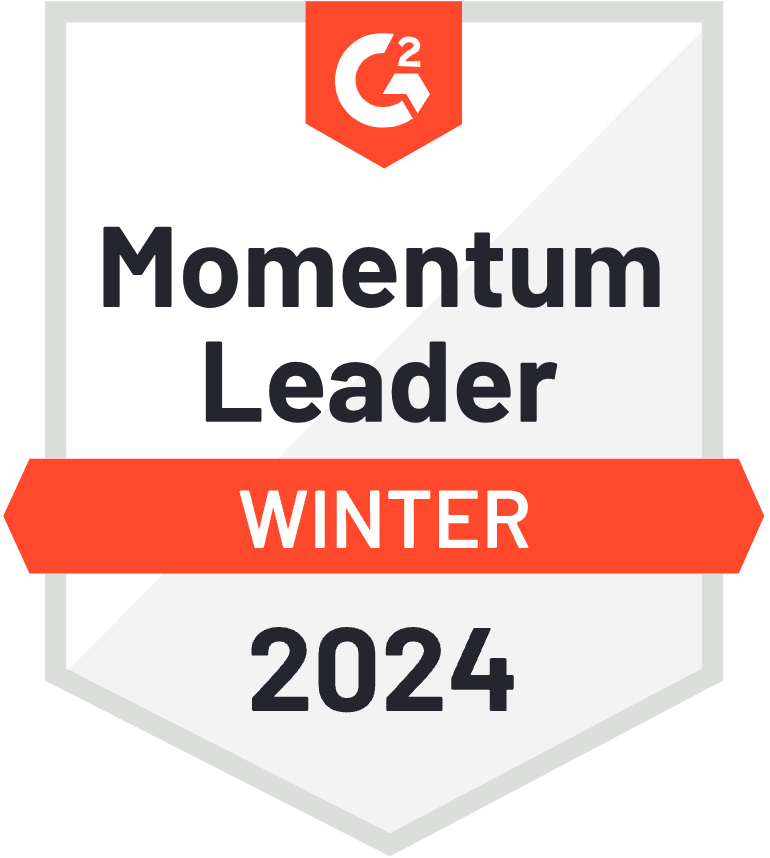 G2 Momentum Leader Winter 2024