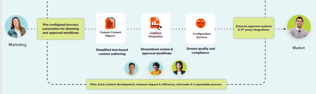 Diagram of LiveDocs workflow.