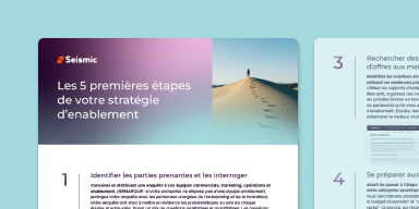 Les 5 premières étapes de votre projet d’enablement