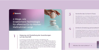 4 Methoden für effektive Go-to-Market-Maßnahmen