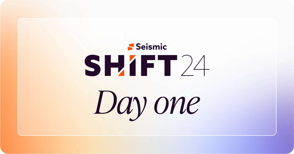 Seismic Shift ‘24: Day One Highlights 